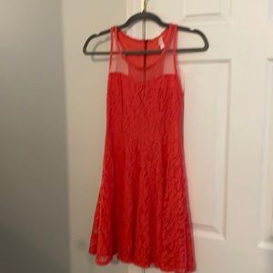 Coral Xhilaration Dress